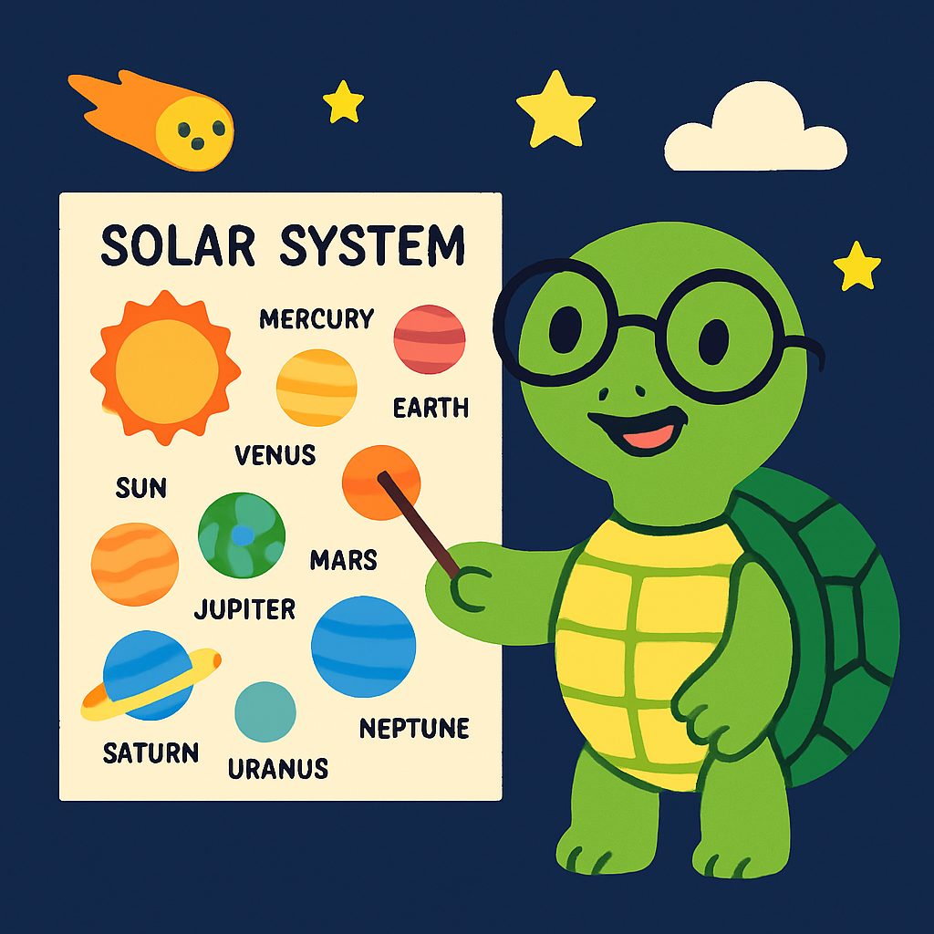 Comet Classroom Turtle paint by color