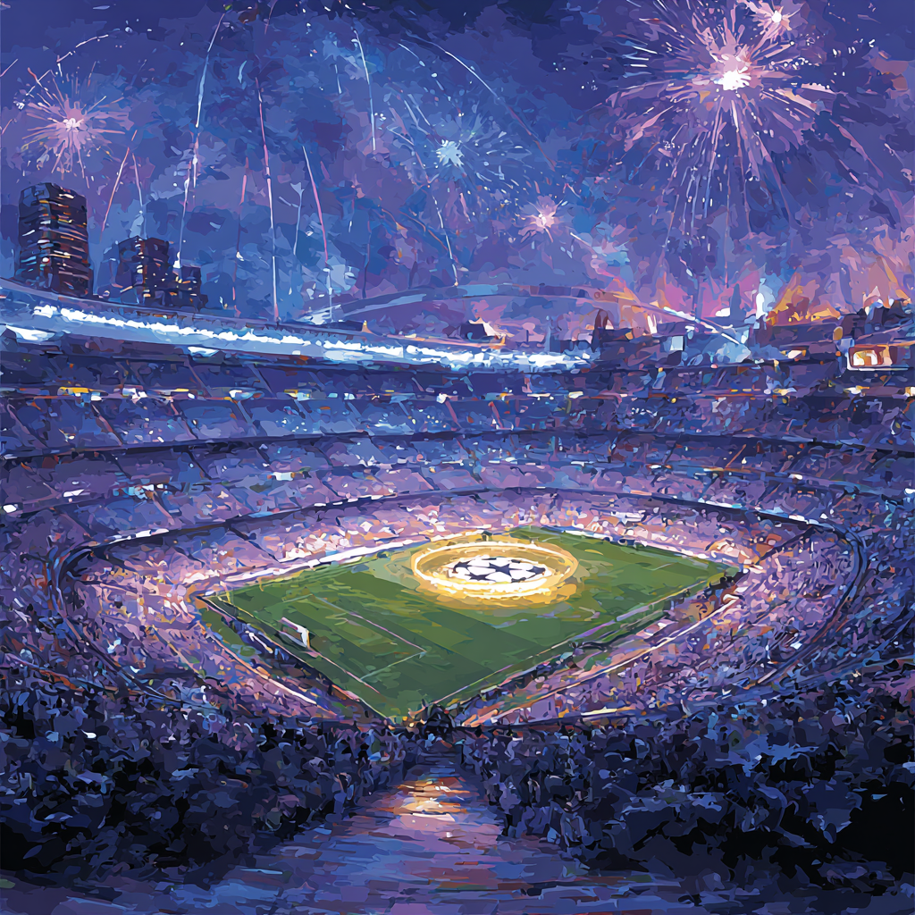 New York Fifa 2026 Final Night painting number kit