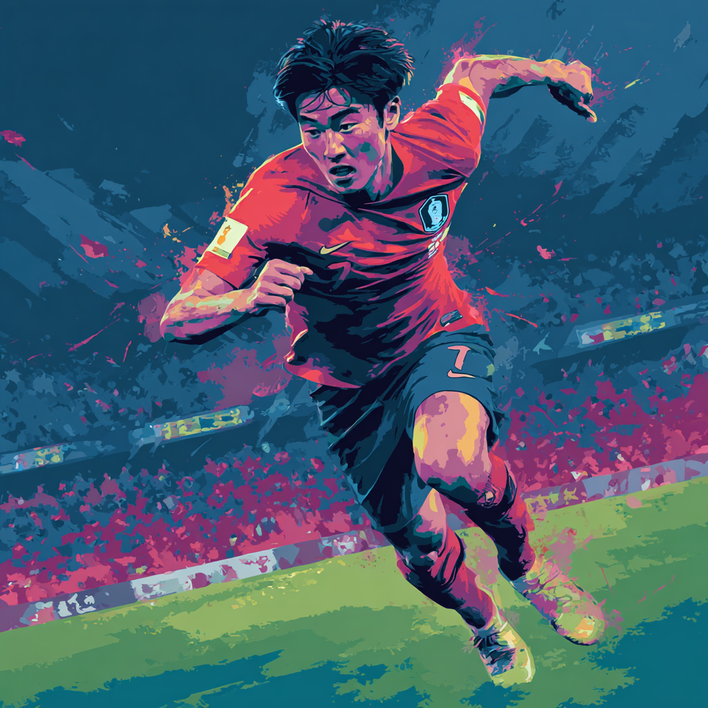 Son Fifa 2026 Dawn paint by number