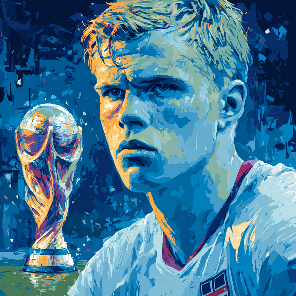 Haaland Fifa 2026 Frost Paint by numbers kits