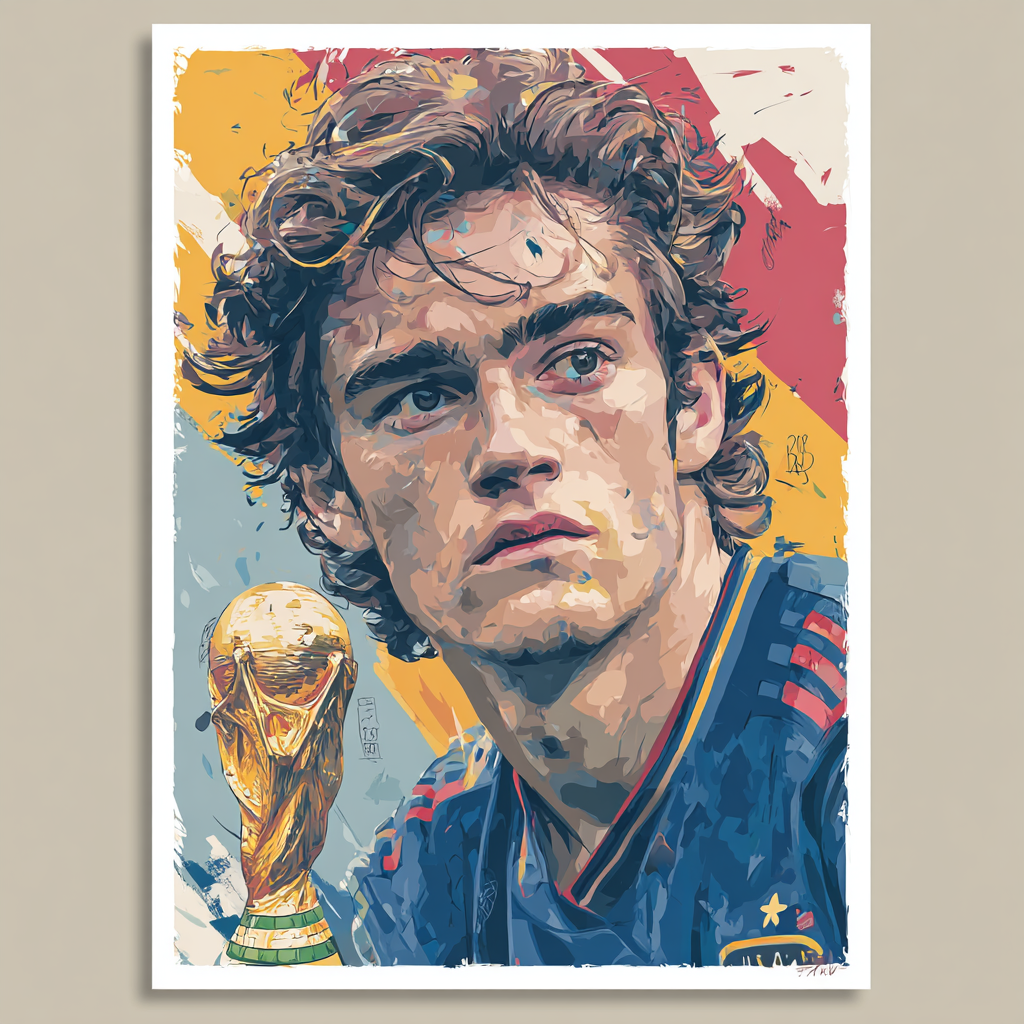 Fifa 2026 Yamal Rise Paint by numbers art