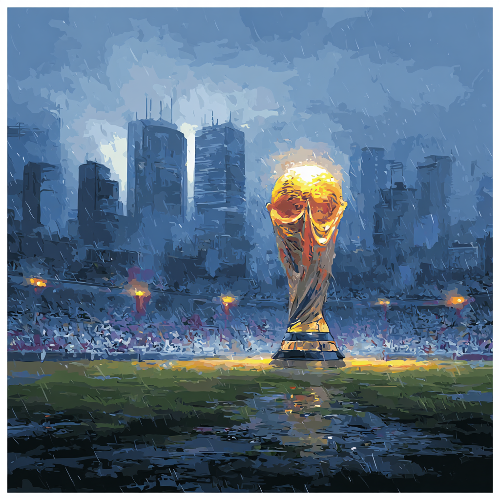 Seattle Fifa 2026 Rainlight Numbered painting kits