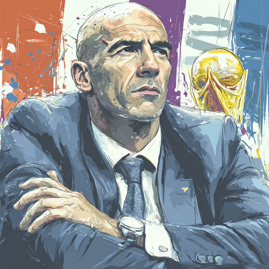 Zidane Fifa 2026 Legacy DIY paint by numbers