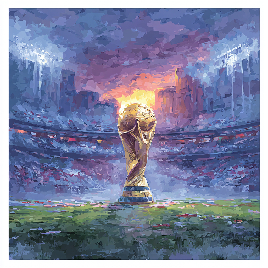 Mexico City Fifa 2026 Opener Numbered painting kits