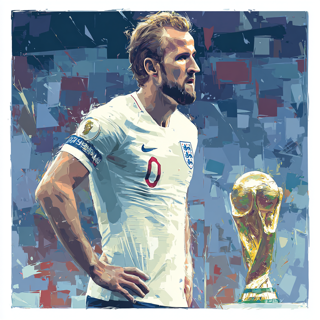 Fifa 2026 Kane Night paint by number