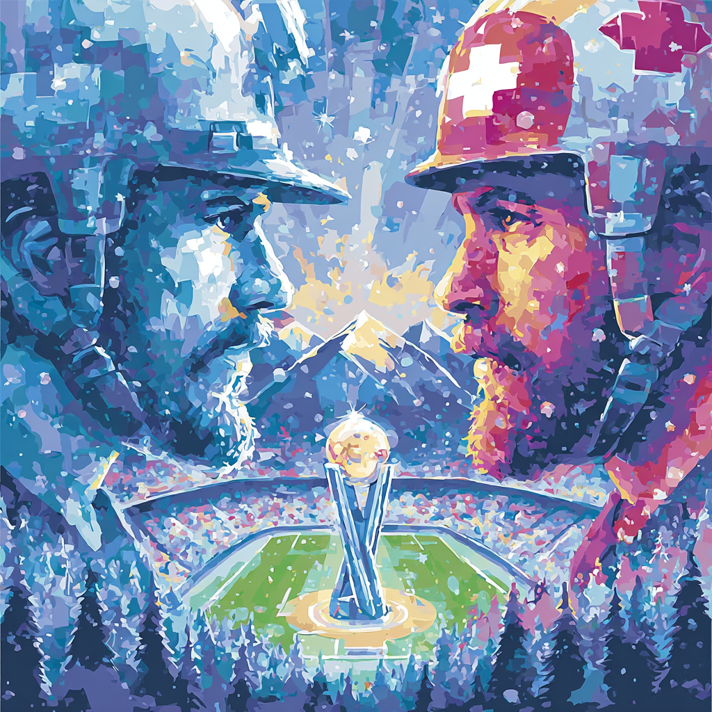 Fifa 2026 Canada Vs Switzerland Paint by numbers art