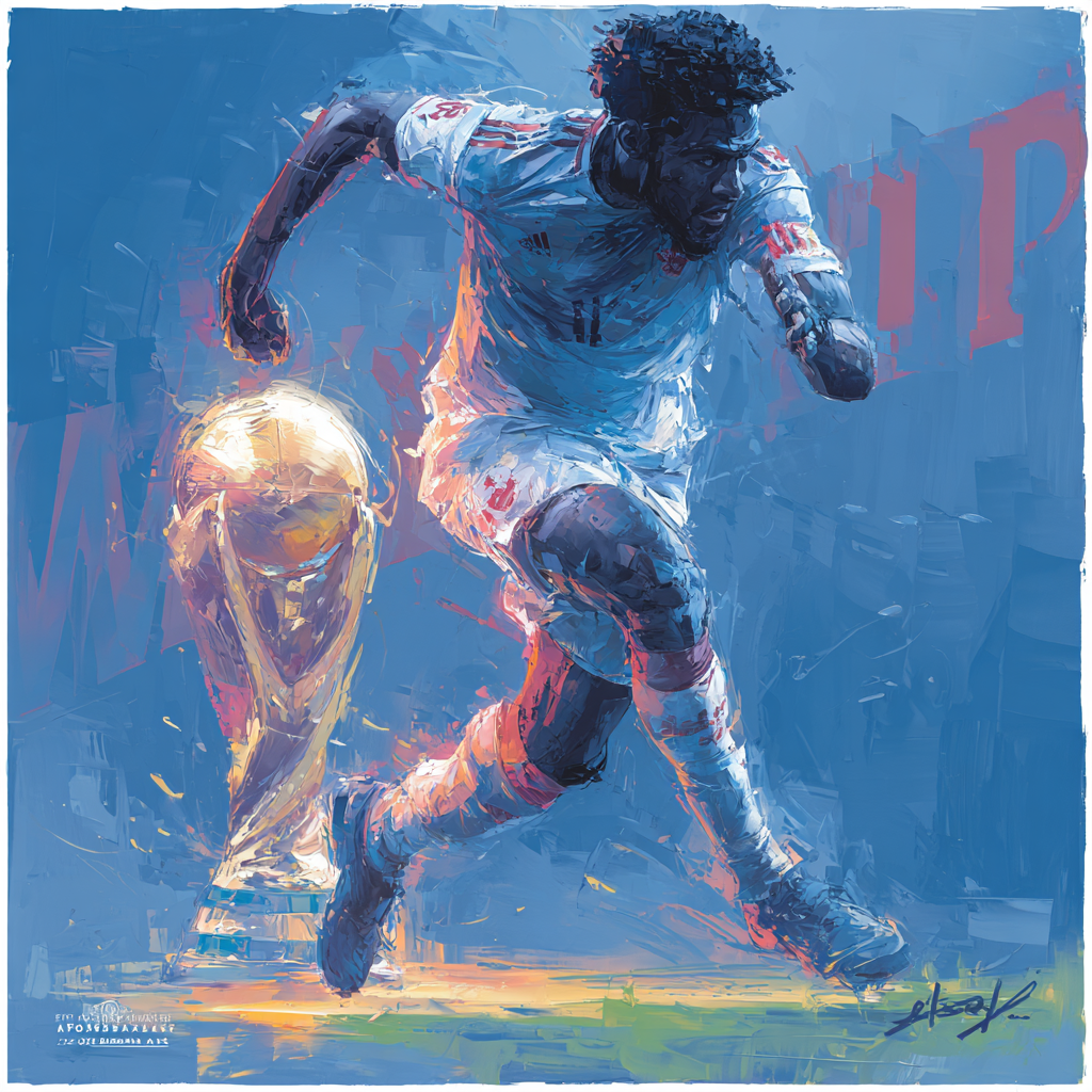 Davies Fifa 2026 Speed Paint by numbers art