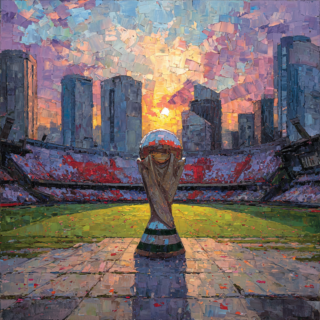 Mexico City Fifa 2026 Opener paint by color