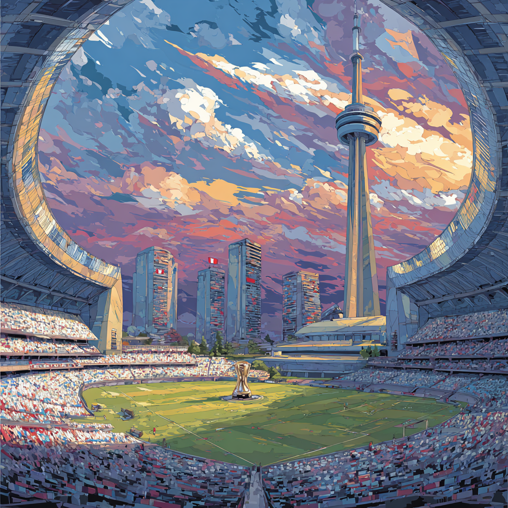 Mexico City Fifa 2026 Opener DIY paint by numbers