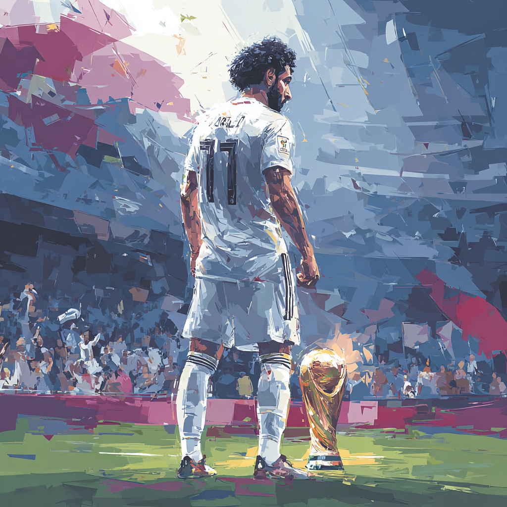 Salah Fifa 2026 Lights DIY paint by numbers