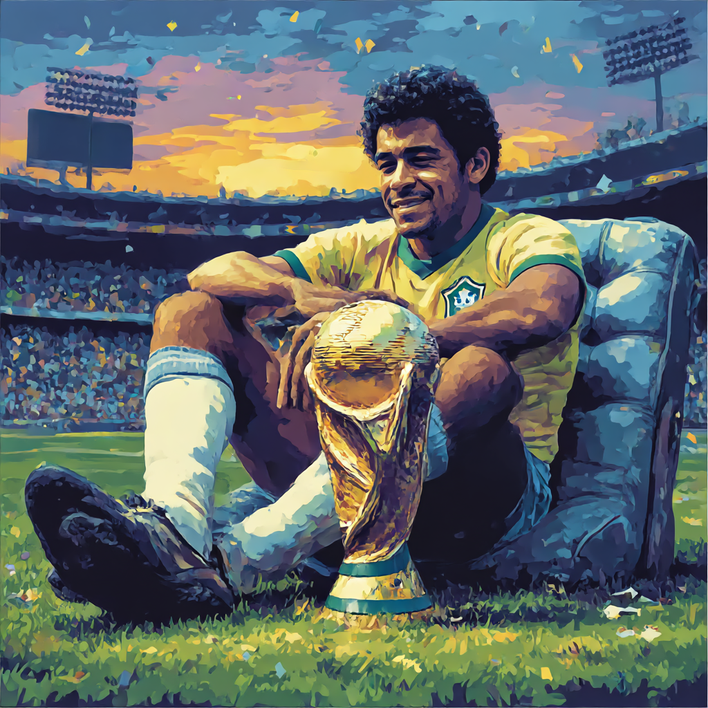Ronaldinho Fifa 2026 Joy Number painting