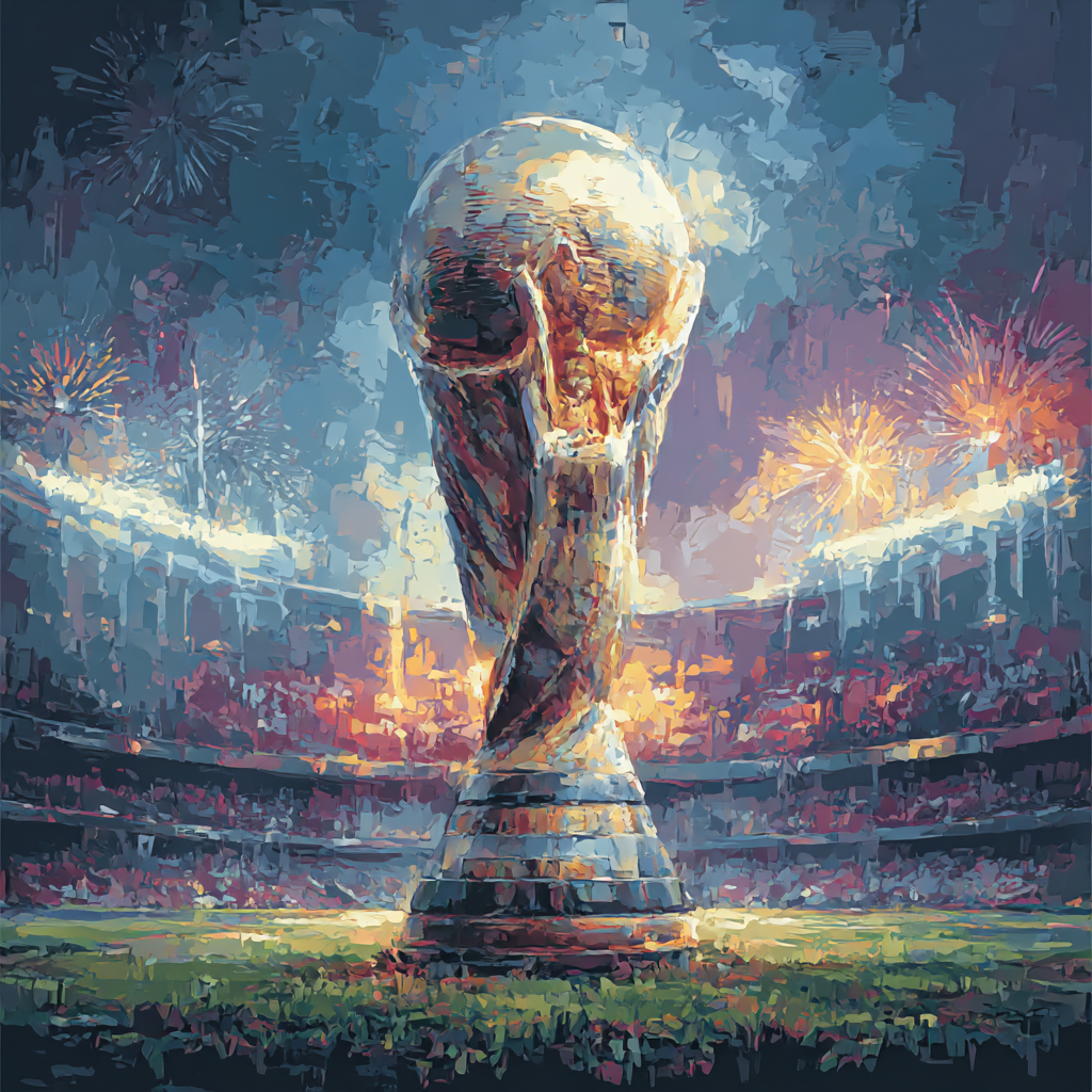 Fifa 2026 Final Night Paint by numbers art