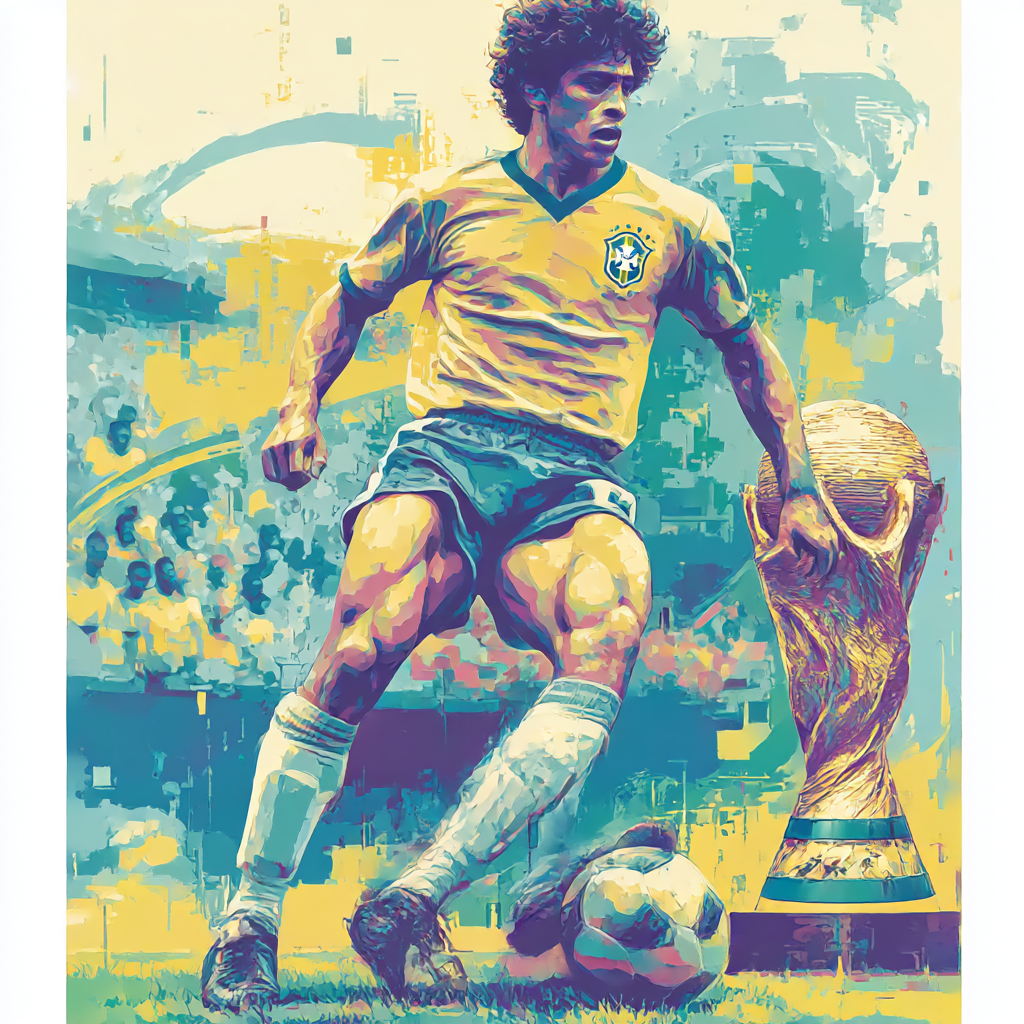 Ronaldinho Fifa 2026 Joy Numbered painting kits