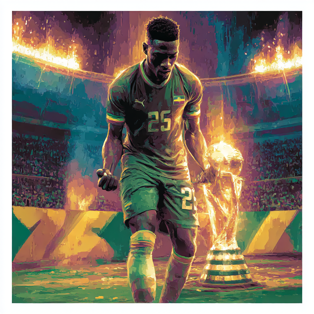 Kudus Fifa 2026 Pulse painting number kit