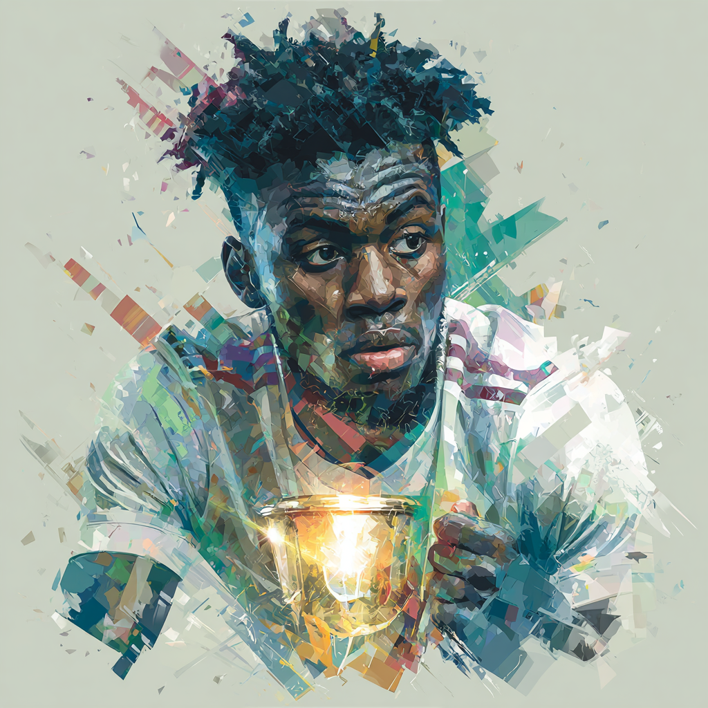 Davies Fifa 2026 Speed Number painting