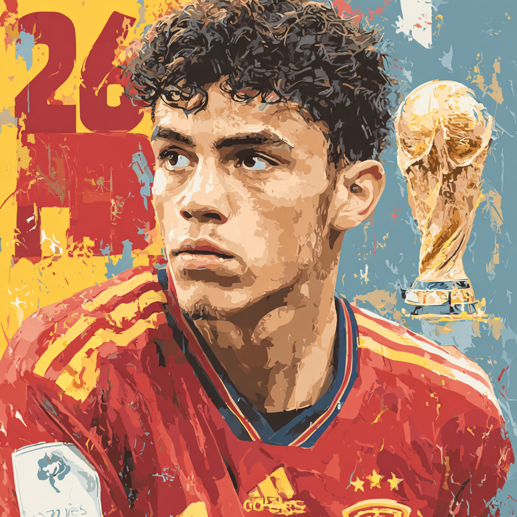 Yamal Fifa 2026 Rise paint by color
