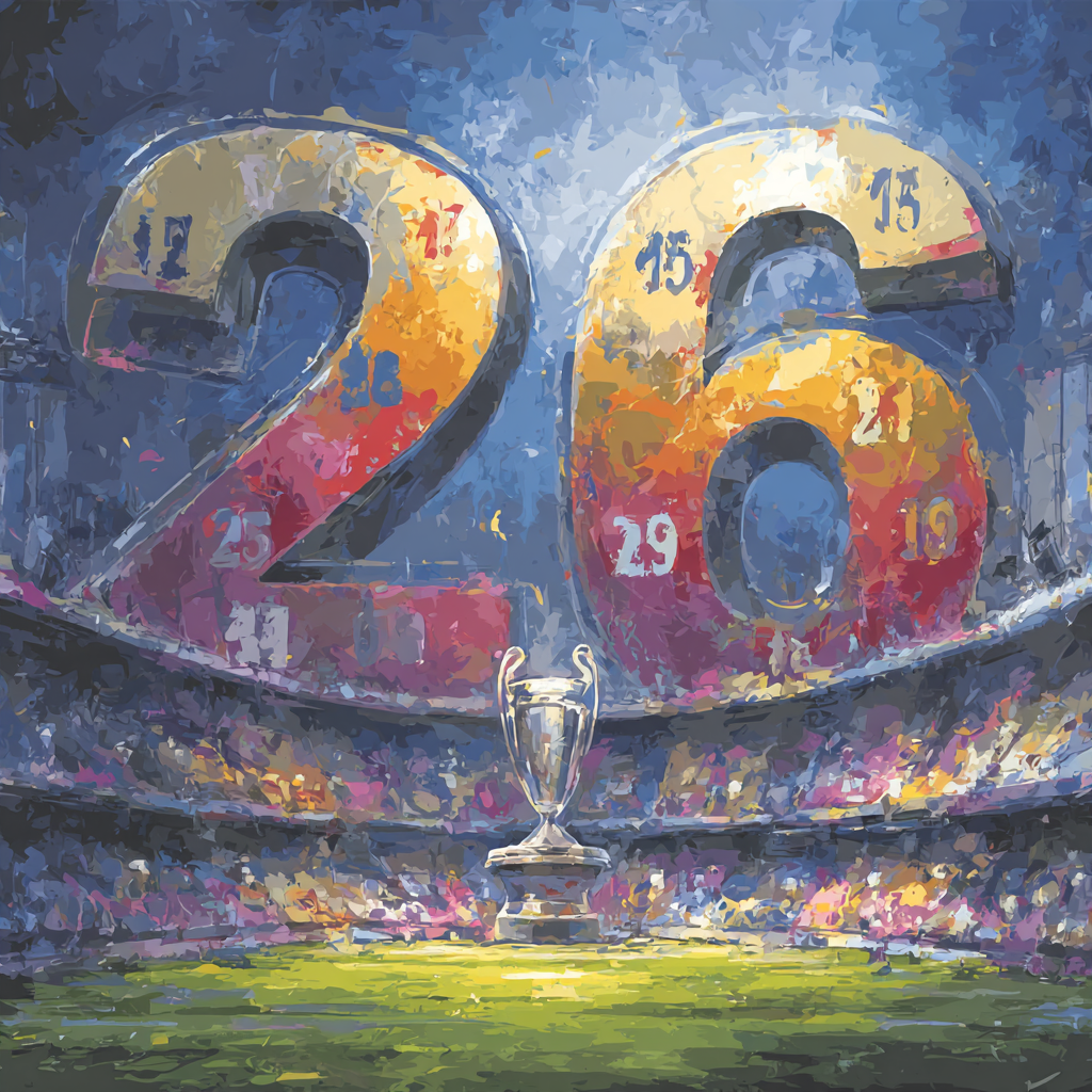 Fifa 2026 Opening Aura Painting by numbers kit