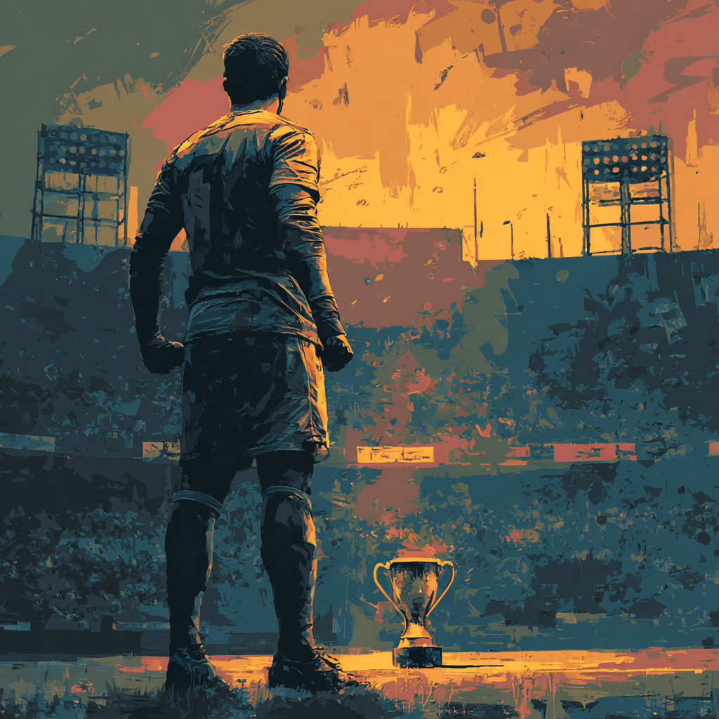 Salah Fifa 2026 Lights Number painting