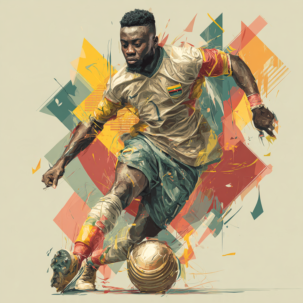 Kudus Fifa 2026 Pulse Paint by numbers art