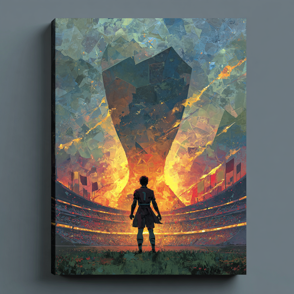 Morocco Fifa 2026 Atlas Number painting
