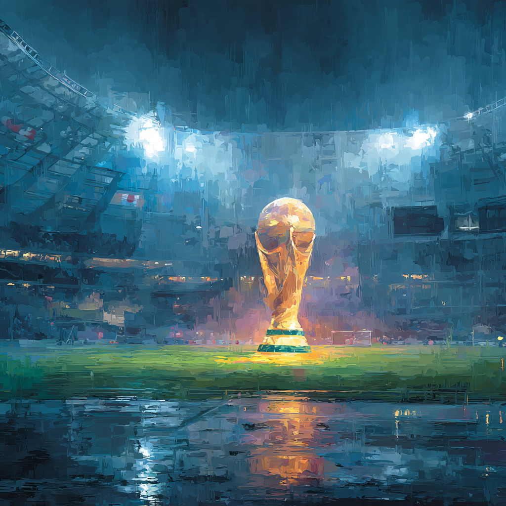 Seattle Fifa 2026 Rainlight painting number kit
