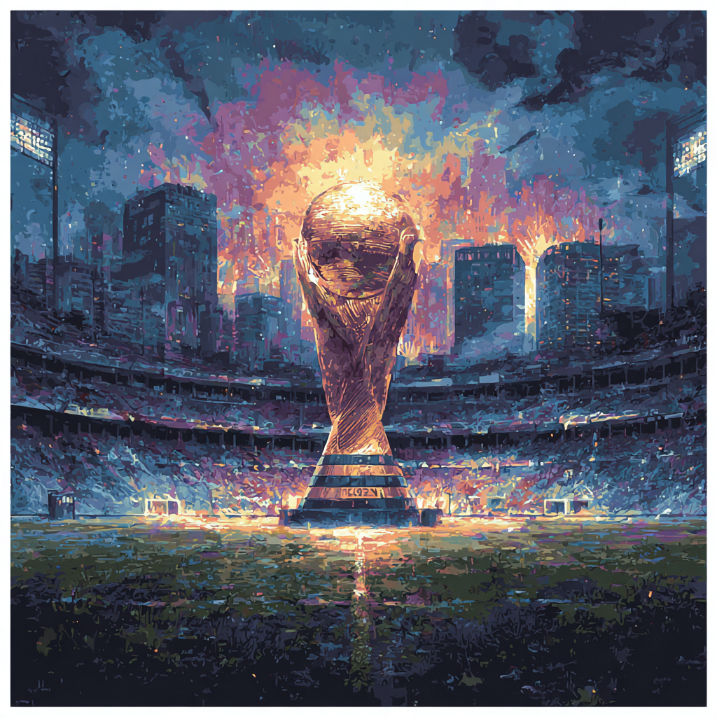 Fifa 2026 Final Crown paint by number