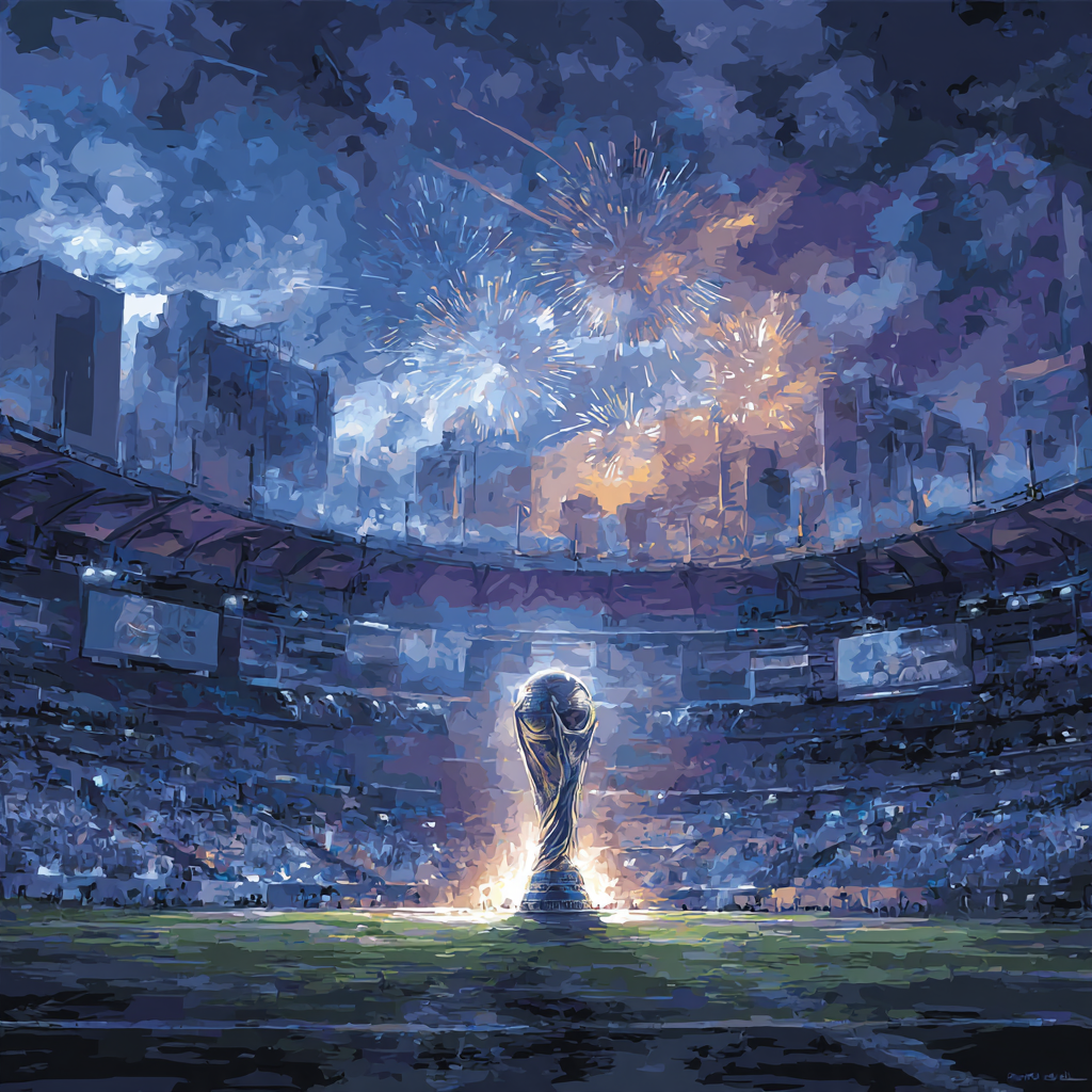 Fifa 2026 Final Night Paint by numbers art