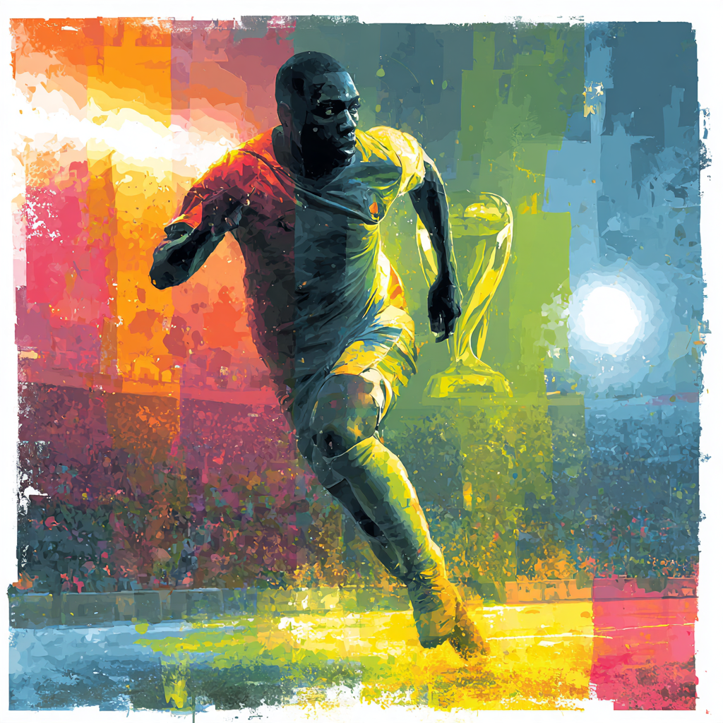 Kudus Fifa 2026 Pulse paint by number