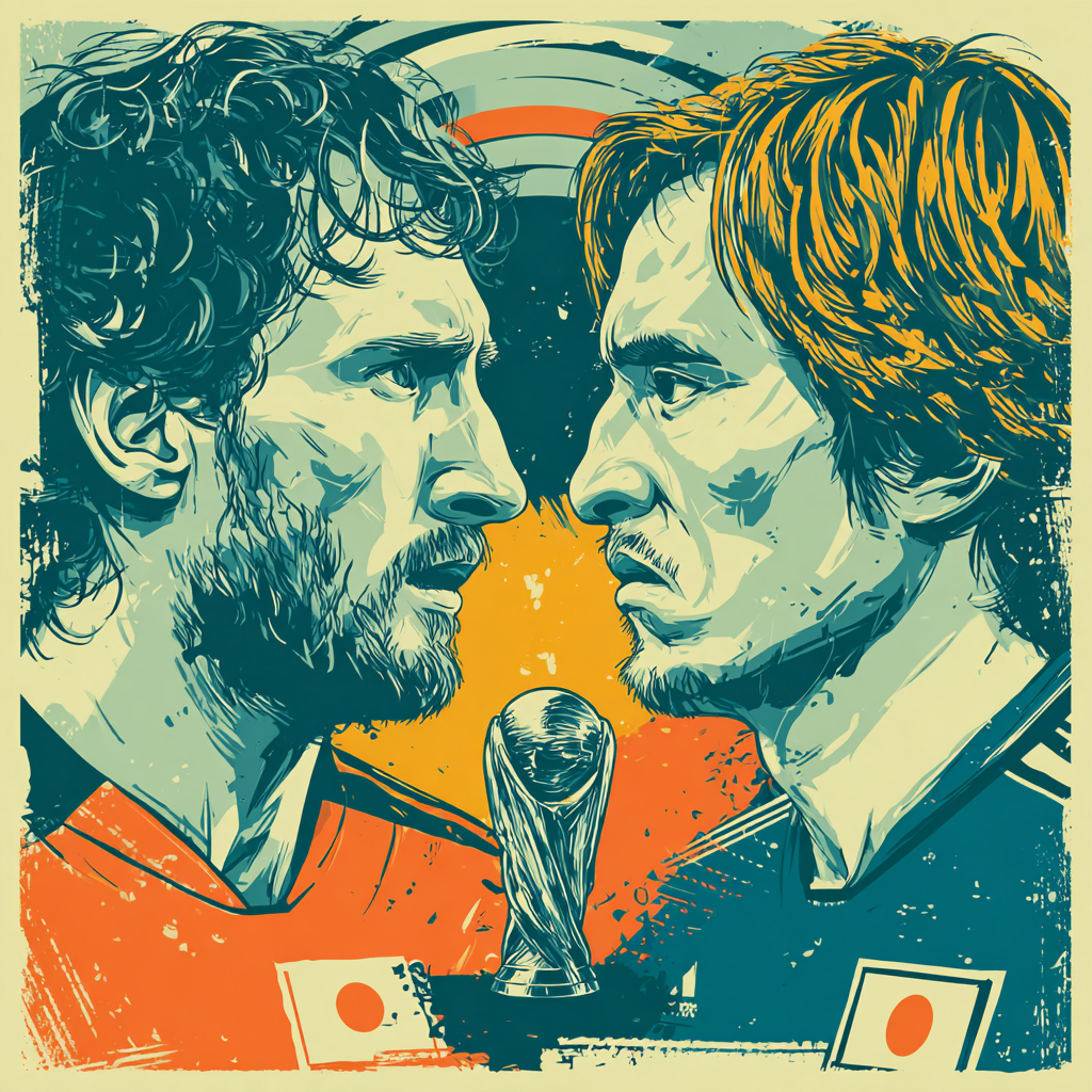 Fifa 2026 Netherlands Vs Japan paint by color