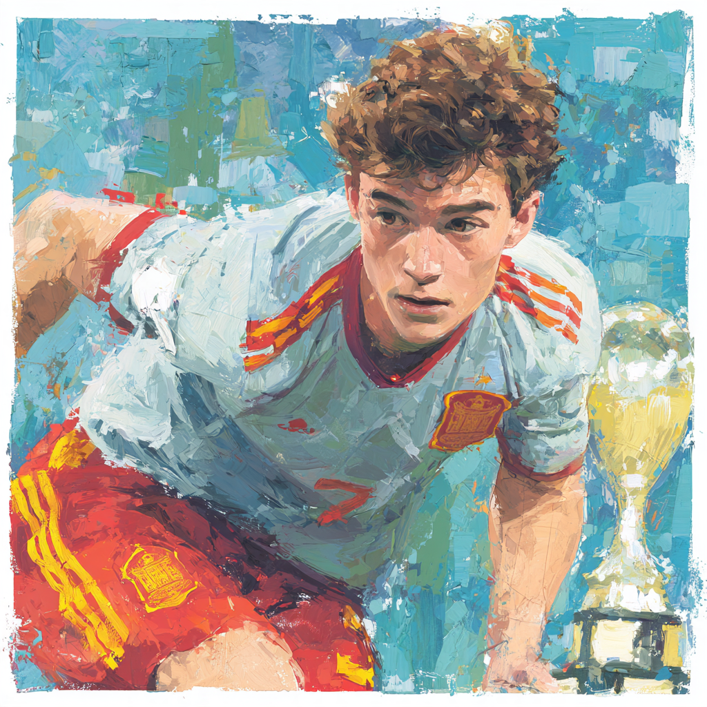 Yamal Fifa 2026 Rise Painting by numbers kit