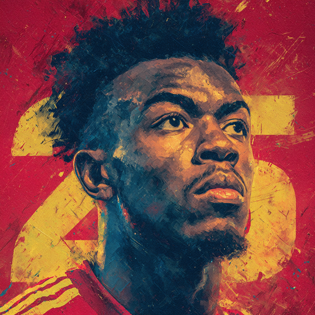 Yamal Fifa 2026 Rise Paint by numbers art