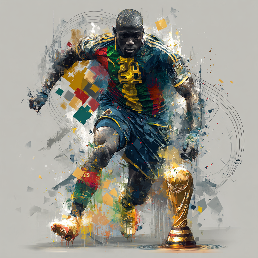 Kudus Fifa 2026 Pulse Number painting