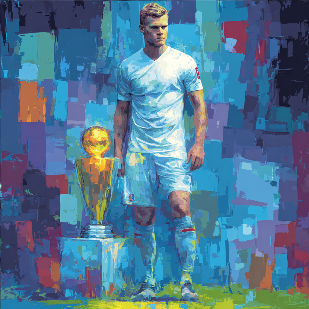 Haaland Fifa 2026 Ice Painting by numbers kit