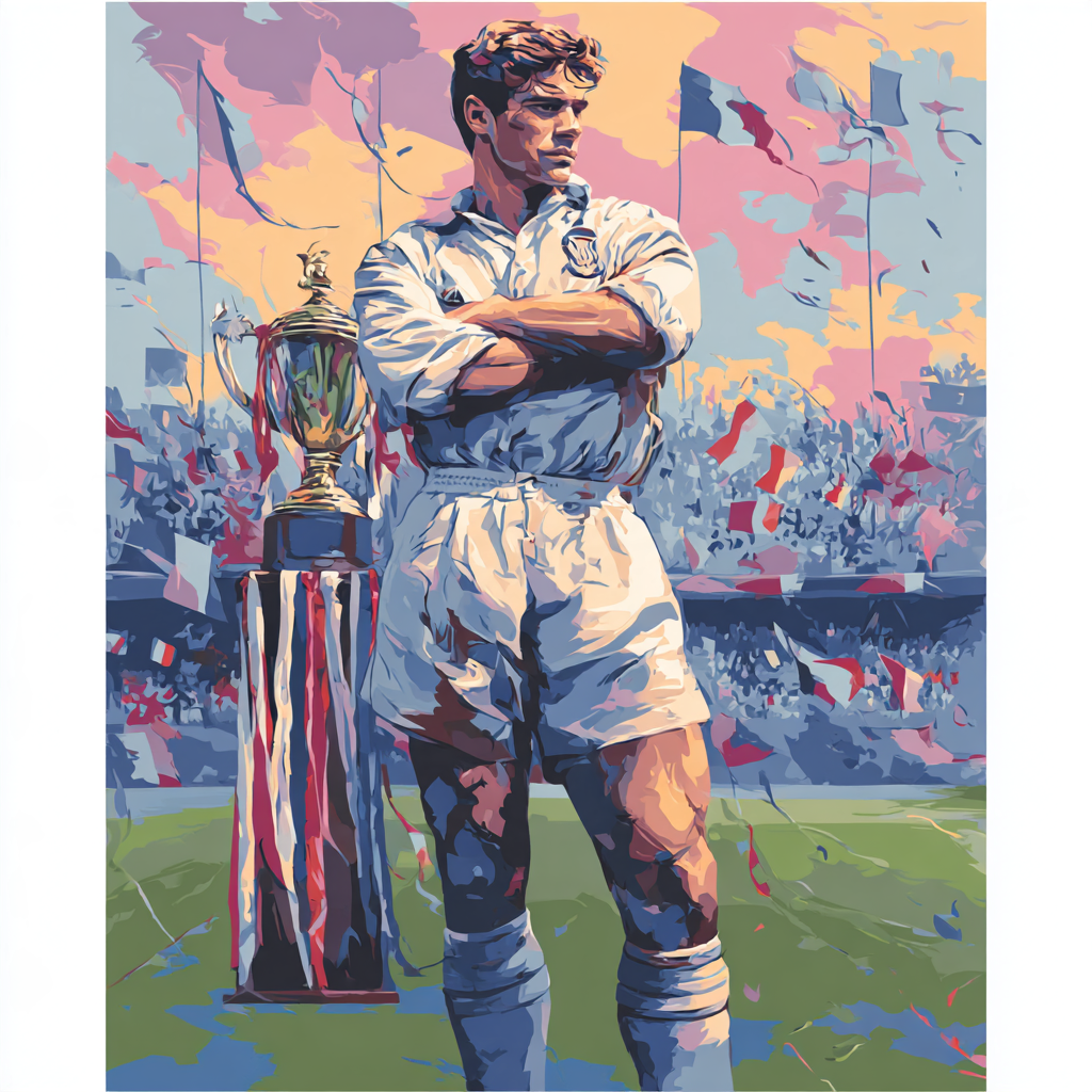 Zidane Fifa 2026 Legacy Paint by numbers art