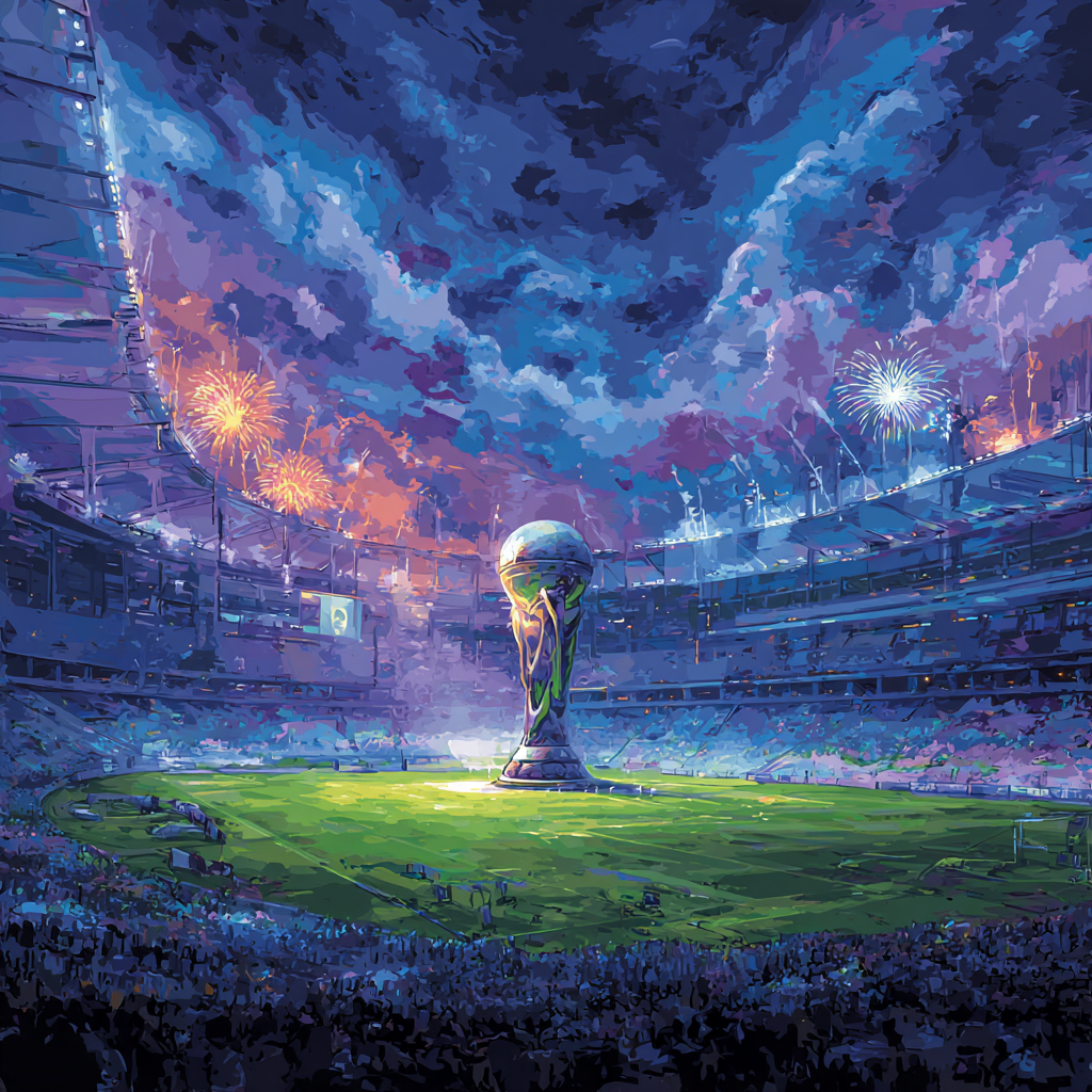 Fifa 2026 Final Night Painting by numbers kit