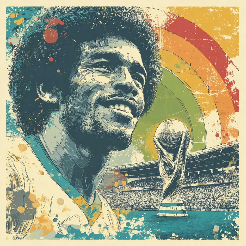 Ronaldinho Fifa 2026 Joy Numbered painting kits