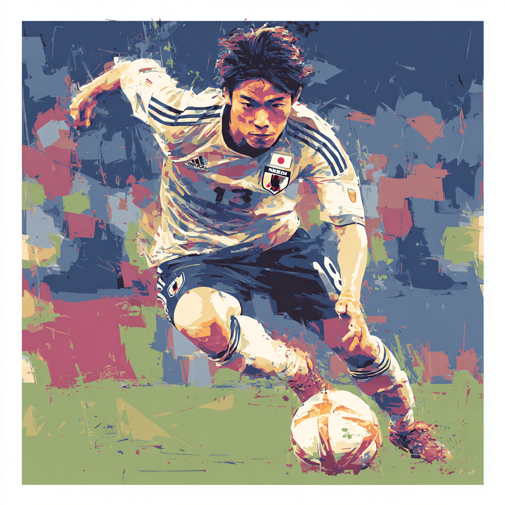 Fifa 2026 Kubo Dawn paint by number