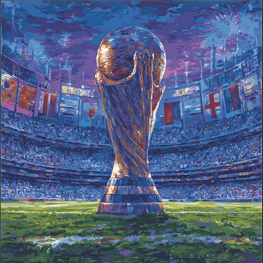 Fifa 2026 Final Night Painting by numbers kit