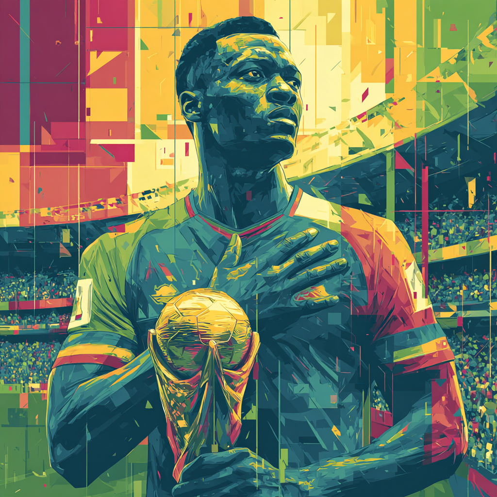 Kudus Fifa 2026 Pulse painting number kit