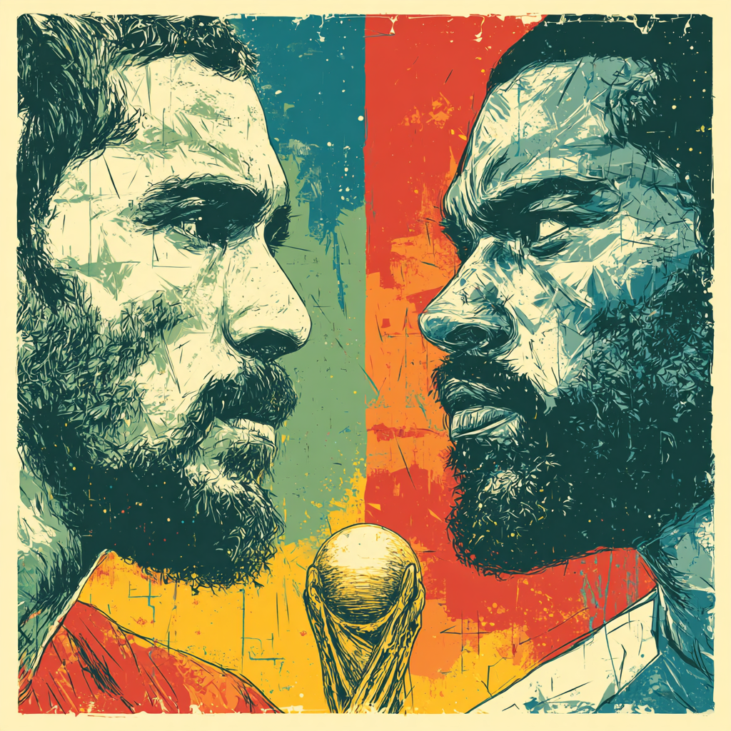 Fifa 2026 Portugal Vs Colombia Paint by numbers kits