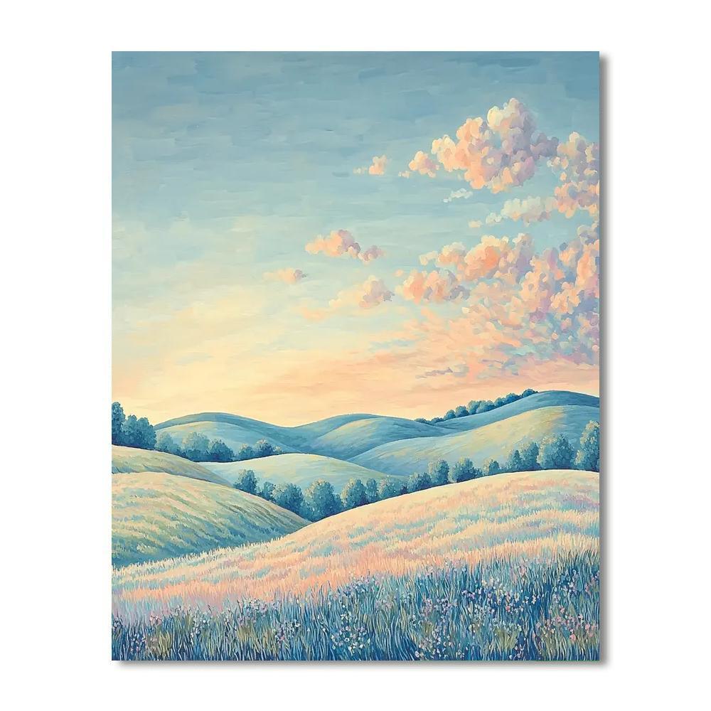 Paul Cézanne Inspired Subtle Tranquility  Painting By Numbers Kit