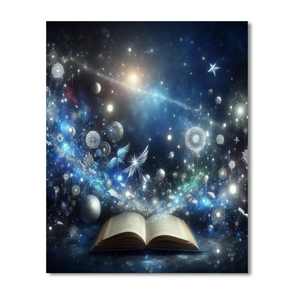 Celestial Book Haven Paint By Numbers