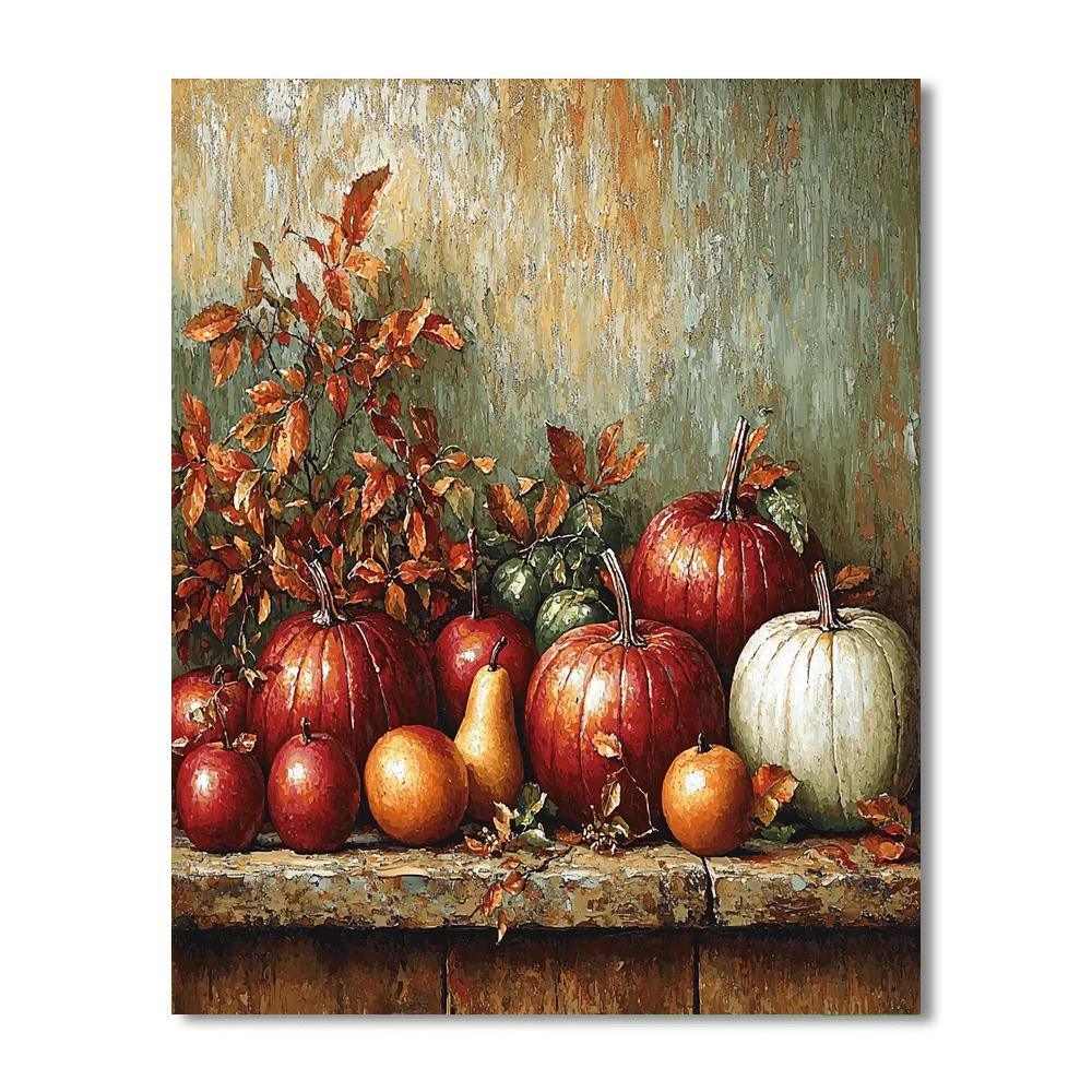 Jean-Baptiste-Siméon Chardin Inspired Flavors Of Autumn  Paint By Color
