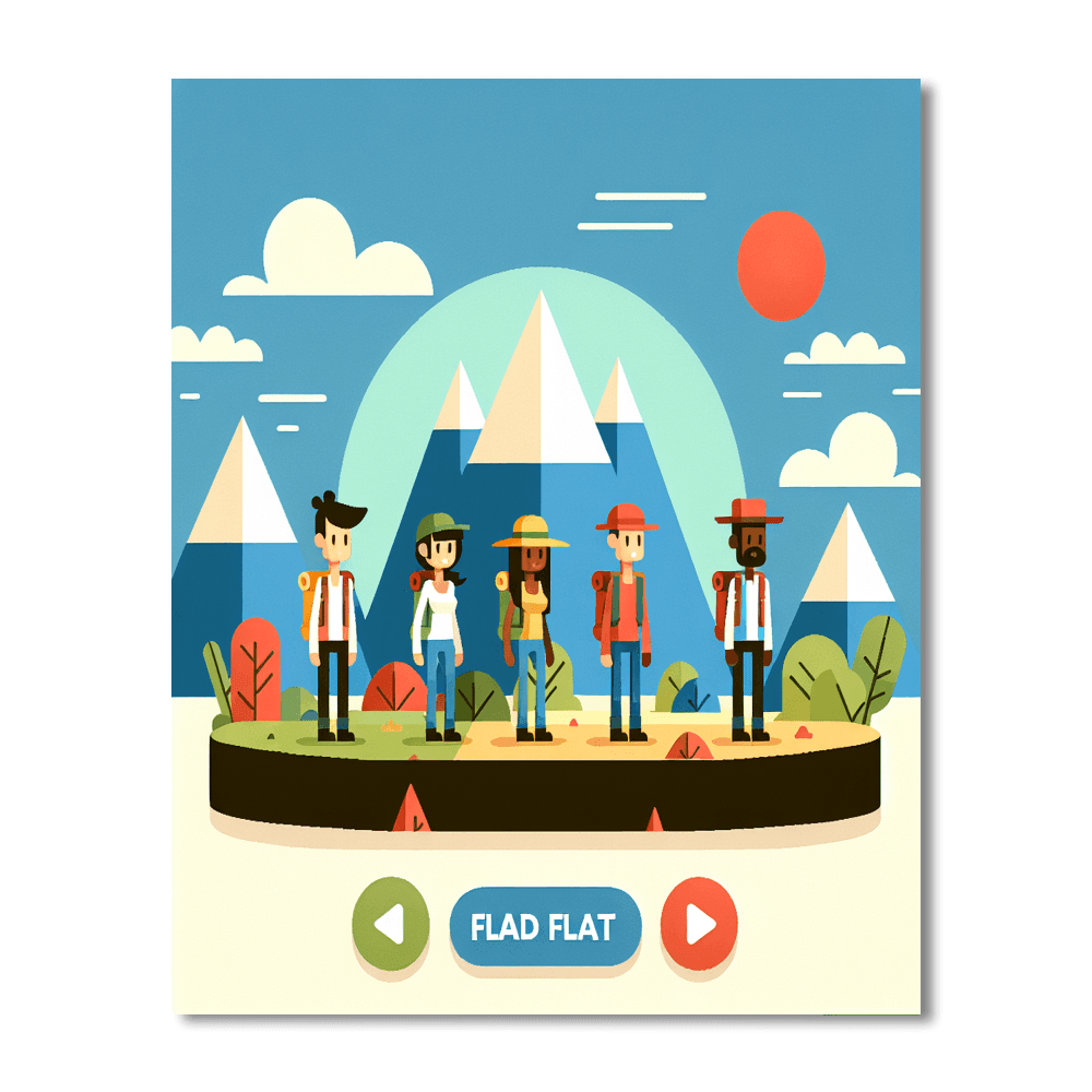 Majestic Mountain Quest Paint By Numbers Art