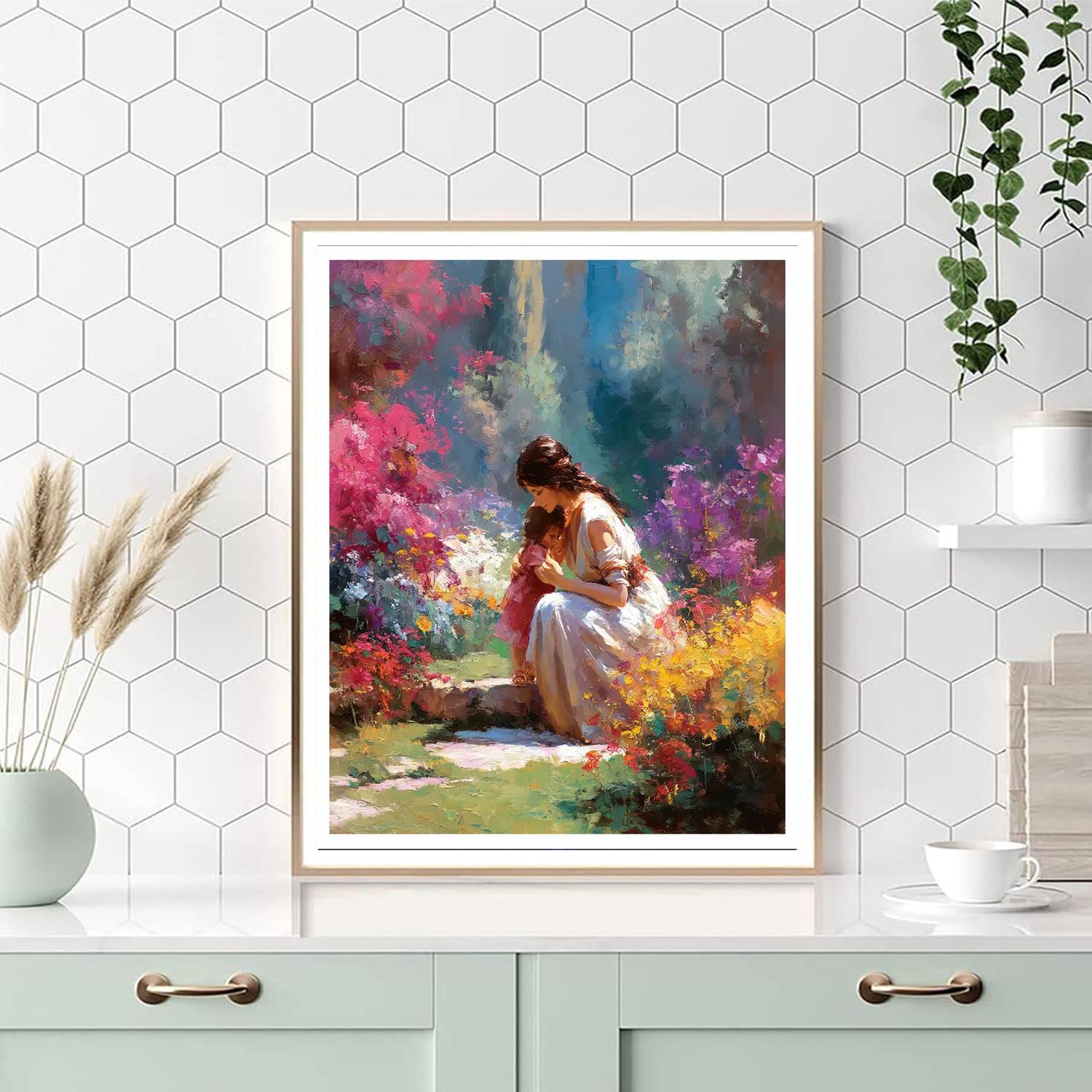 Hands Together In Harmony Painting Number Kit