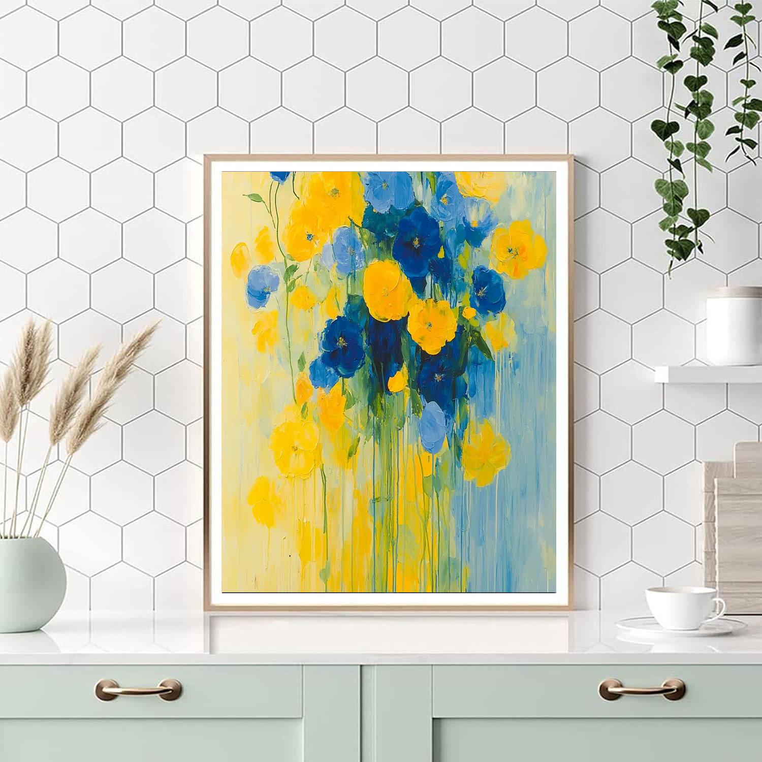 Frida Kahlo Inspired Fragments Of Light  Numbered Painting Kits