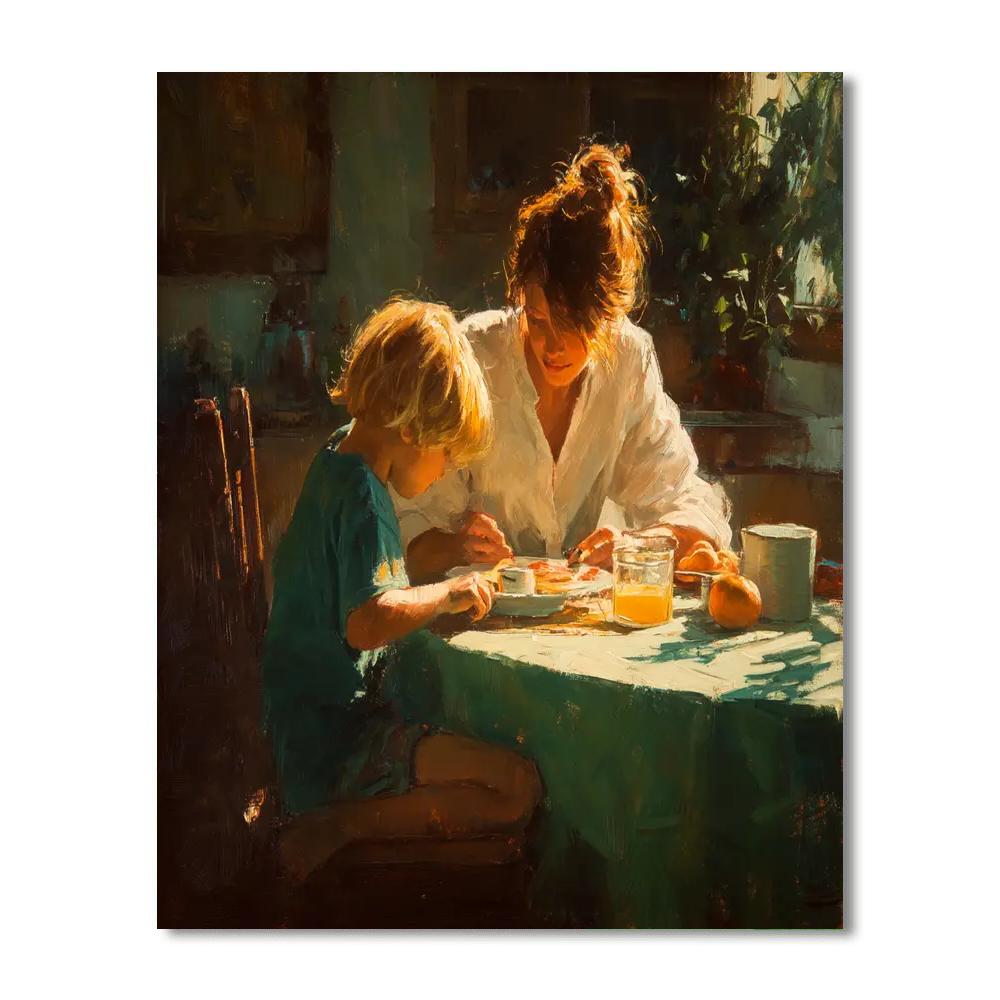 Mother’s Morning Paint By Number