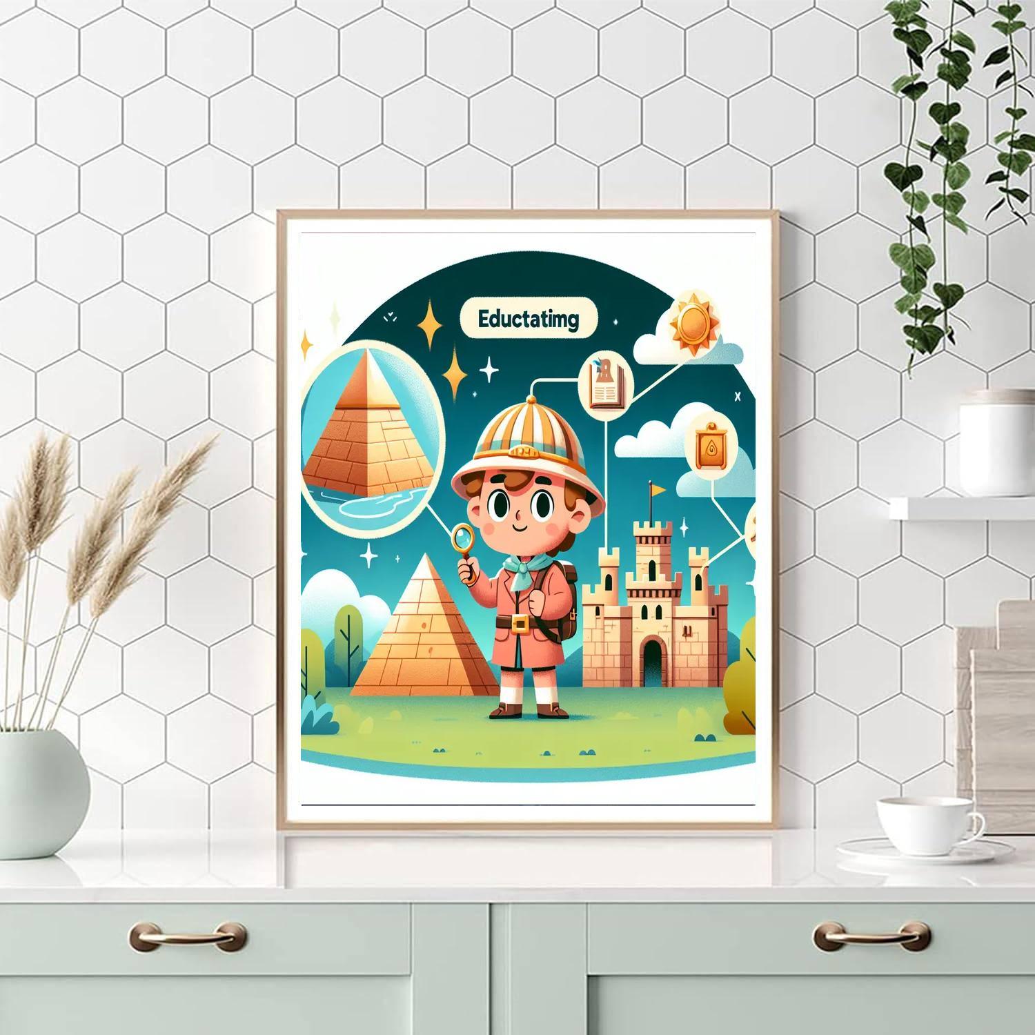 Explorer's Time Travel Paint By Numbers Kits