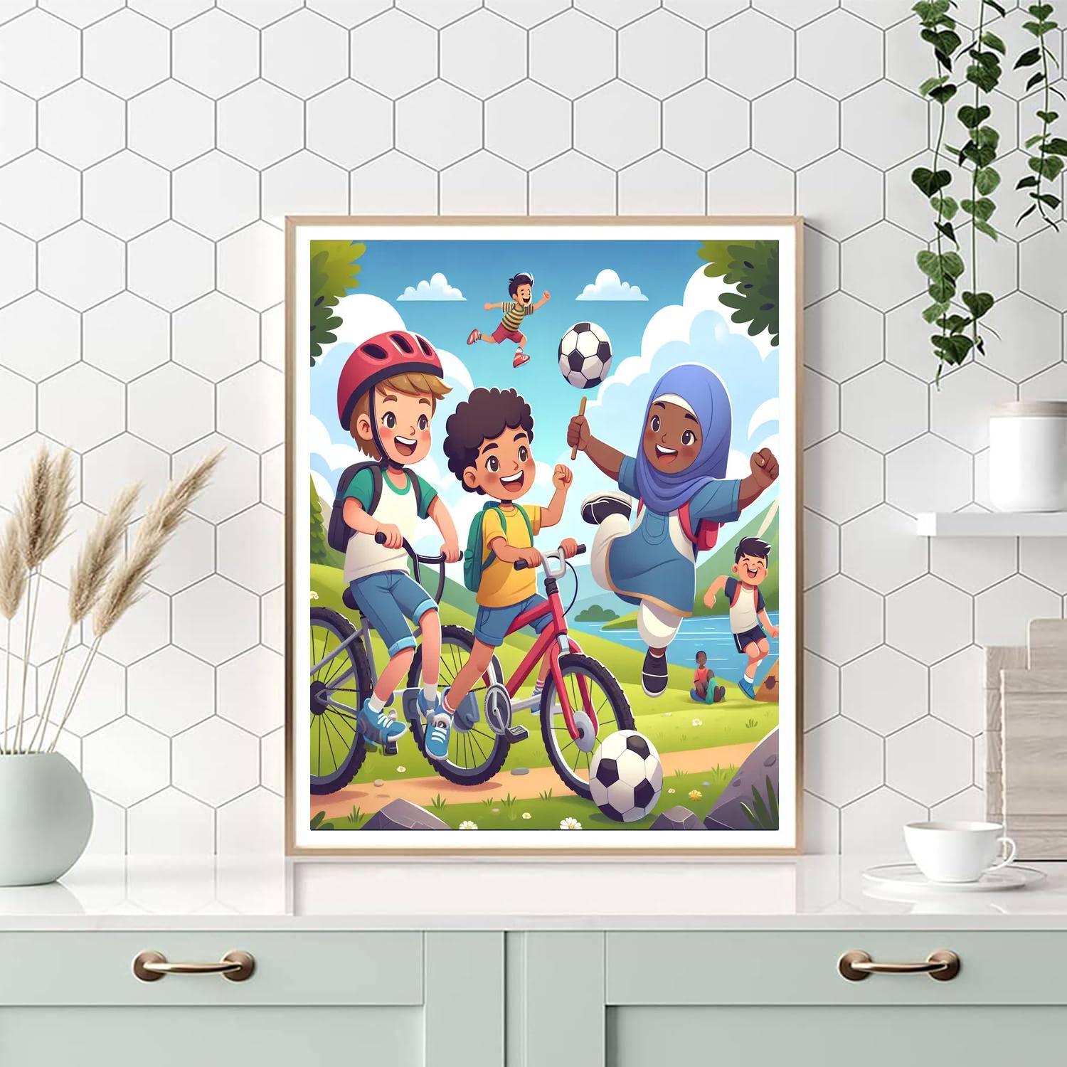 Colorful Adventures Paint By Numbers Kits