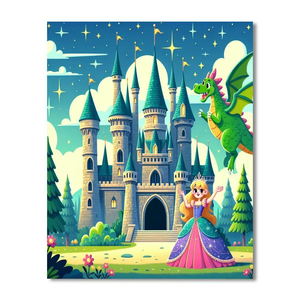 Magical Fairy Tale Adventures Paint By Number